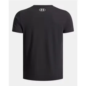 Lasten Lyhythihainen paita Under Armour Flame Wm Ss Musta