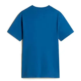 Laste Lühikeste varrukatega T-särk Vans Left Chest True Sinine Meresinine