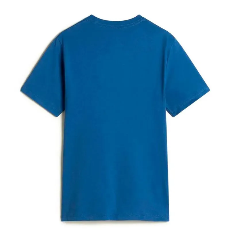 Child's Short Sleeve T-Shirt Vans Left Chest True Blue Navy Blue