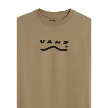 Men’s Short Sleeve T-Shirt Vans Determined Ss Bay Light brown