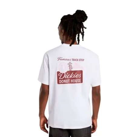 Miesten T-paita Dickies Donut House Ss Valkoinen