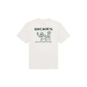 Vīriešu Krekls ar Īsām Piedurknēm Dickies Burns Ss Balts