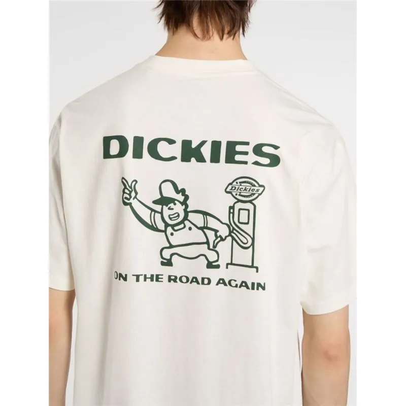 Men’s Short Sleeve T-Shirt Dickies Burns Ss White