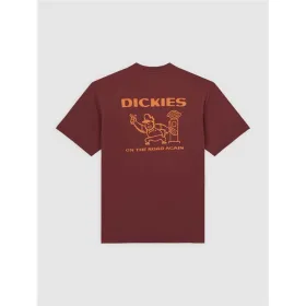 Vyriški marškinėliai su trumpomis rankovėmis Dickies Burns Ruda