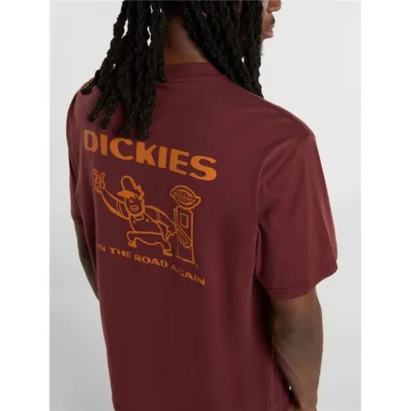 Miesten T-paita Dickies Burns Ruskea