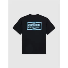 Vīriešu Krekls ar Īsām Piedurknēm Dickies Bolivar Ss Melns