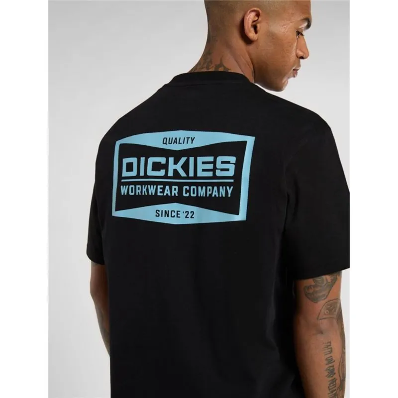 Vyriški marškinėliai su trumpomis rankovėmis Dickies Bolivar Ss Juoda