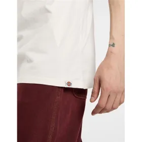 Vīriešu Krekls ar Īsām Piedurknēm Dickies Bolivar Ss Balts