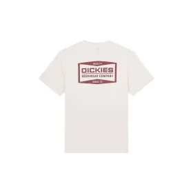 Vīriešu Krekls ar Īsām Piedurknēm Dickies Bolivar Ss Balts