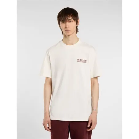 Vīriešu Krekls ar Īsām Piedurknēm Dickies Bolivar Ss Balts
