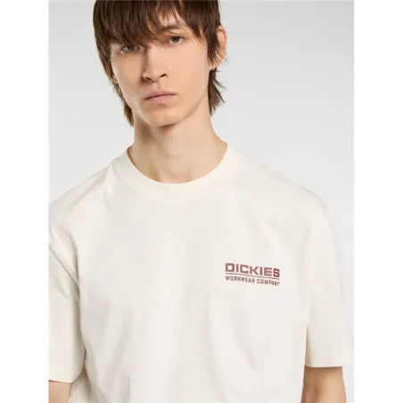 Vyriški marškinėliai su trumpomis rankovėmis Dickies Bolivar Ss Balta