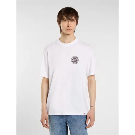 Vyriški marškinėliai su trumpomis rankovėmis Dickies Circle Ss Balta