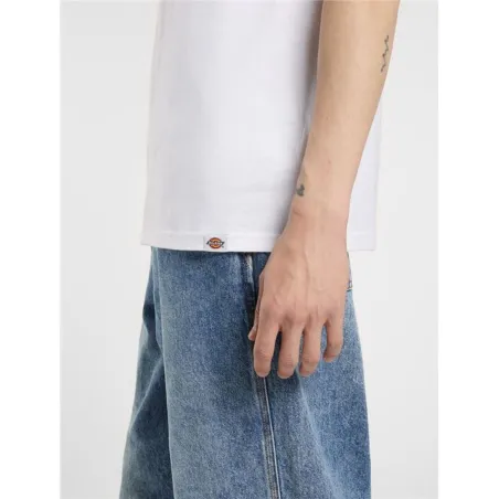 Vyriški marškinėliai su trumpomis rankovėmis Dickies Circle Ss Balta