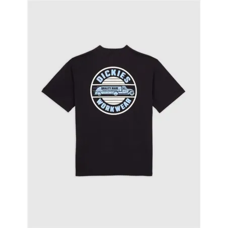 Men’s Short Sleeve T-Shirt Dickies Circle Black