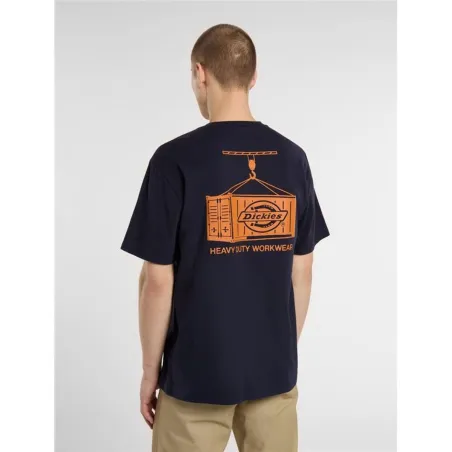 Men’s Short Sleeve T-Shirt Dickies Apison Ss Navy Blue