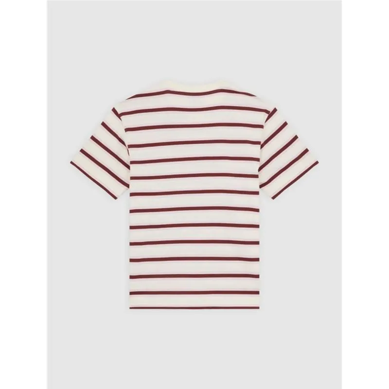 Miesten T-paita Dickies York Stripe Ss Valkoinen