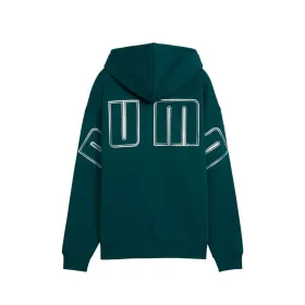 Naisten huppari Puma Maximal Metallic Vihreä