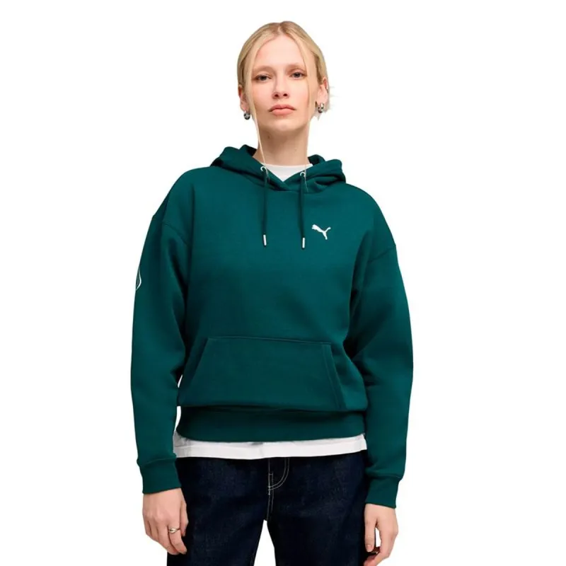 Naisten huppari Puma Maximal Metallic Vihreä