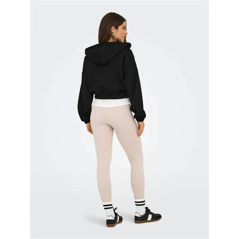 Jacket Only Onlscarlett Ls Elastic Zip Hood Swt Noos Black