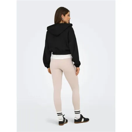 Jacket Only Onlscarlett Ls Elastic Zip Hood Swt Noos Black