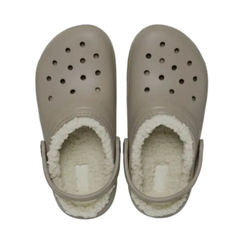 Puukengät Crocs Classic Lined Clog K Ruskea