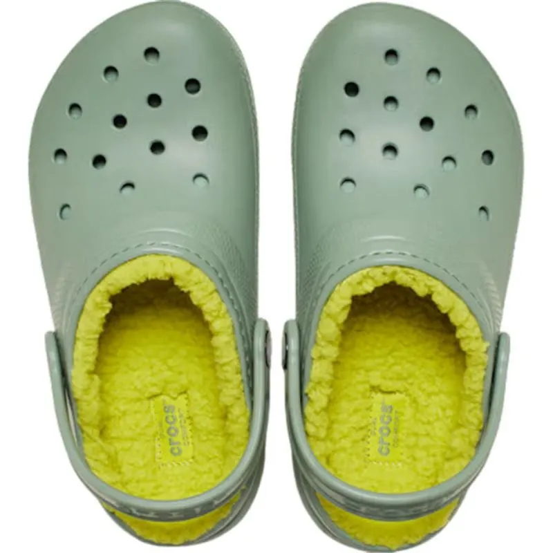 Деревянные башмаки Crocs Classic Lined Clog K