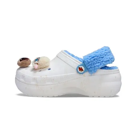 Klikatas Crocs Zootopia Lined Platform Clog W Balts