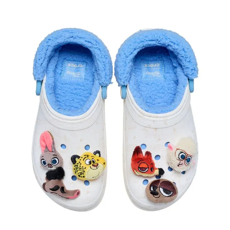 Klikatas Crocs Zootopia Lined Platform Clog W Balts