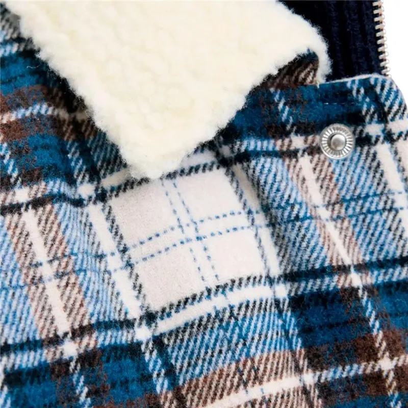 Vyriški marškiniai su ilgomis rankovėmis Jack & Jones Jjzac Teddy Overshirt Ls Tamsiai mėlyna