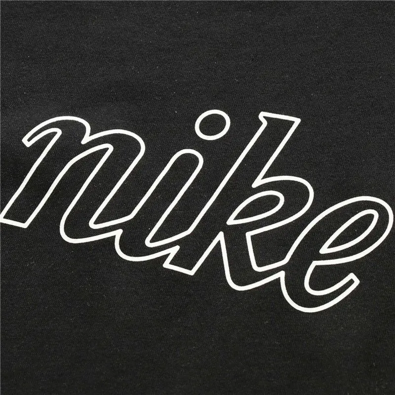 Moteriški marškinėliai su trumpomis rankovėmis Nike Sportswear Icon Clash Juoda