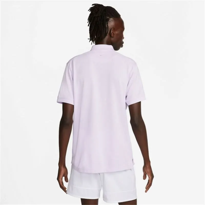 Men’s Short Sleeve Polo Shirt Nike Rafa Lavendar