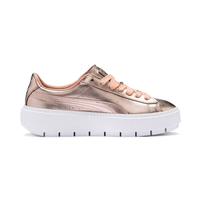 Naiste treeningkingad Puma Basket Platform Trace Luxe Pruun