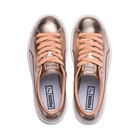 Naiste treeningkingad Puma Basket Platform Trace Luxe Pruun