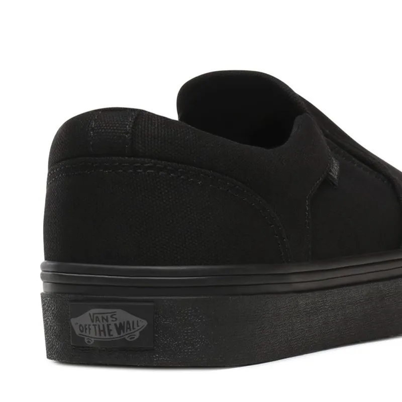 Miesten rennot kävelykengät Vans Mn Asher Musta