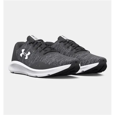 Vyriški sportbačiai Under Armour Charged Pursuit 3 Twist Šviesiai pilka Vyras