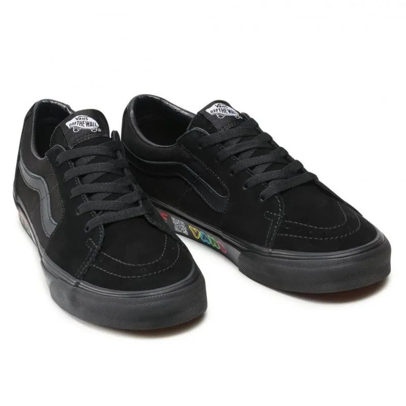 Naisten rennot kävelykengät Vans SK8-Low Musta
