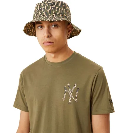 Miesten T-paita New Era MLB New York Yankees M Khaki