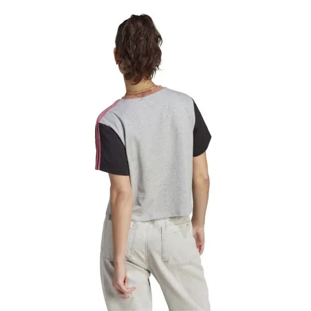 Naisten T-paita Adidas 3S Cr