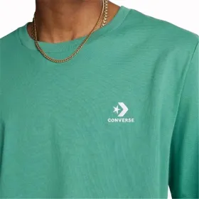 Футболка с коротким рукавом мужская Converse Classic Fit Left Chest Star Chevron Оливковое масло