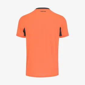 Vīriešu Krekls ar Īsām Piedurknēm Head Slice Tumši oranža