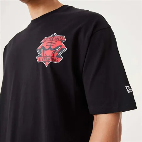 Miesten T-paita New Era Championship Chicago Bulls Musta