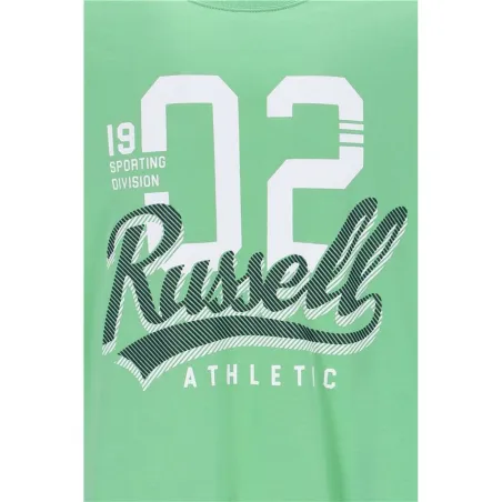 Miesten T-paita Russell Athletic Amt A30101 Vaaleanvihreä