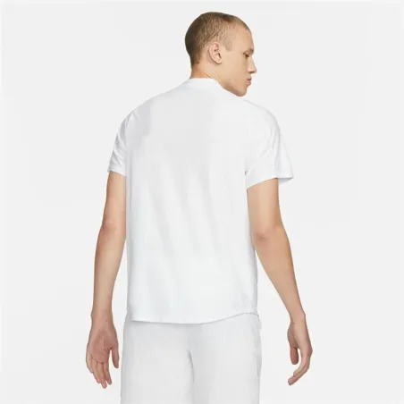 Polo lühikeste varrukatega, meeste Nike Court Dri-Fit Advantage Valge