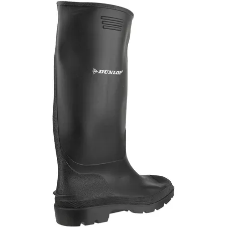 Velingtono batai Dunlop Juoda Poliesteris PVC