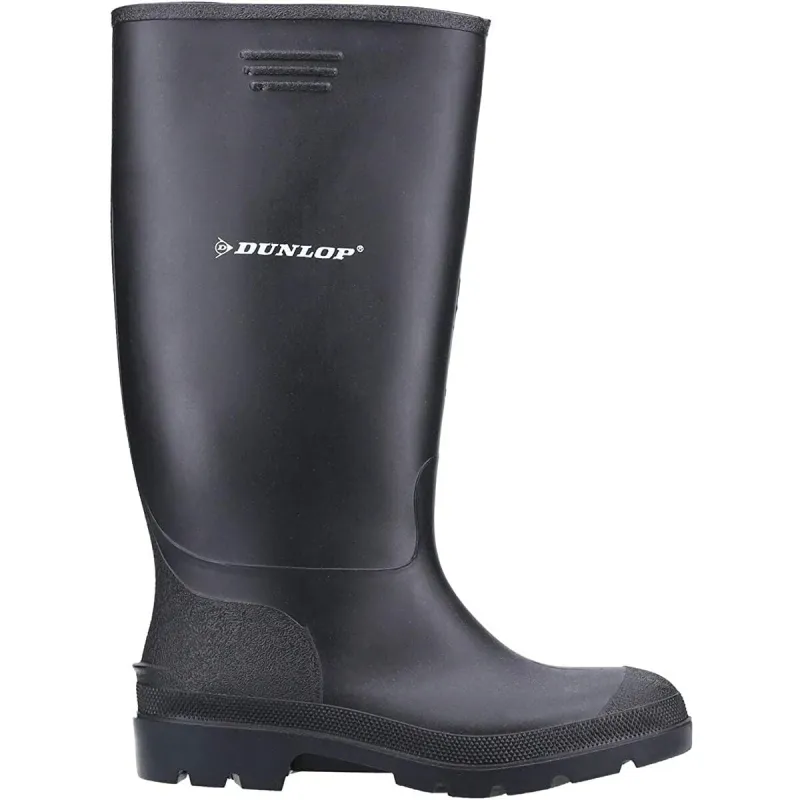 Velingtono batai Dunlop Juoda Poliesteris PVC