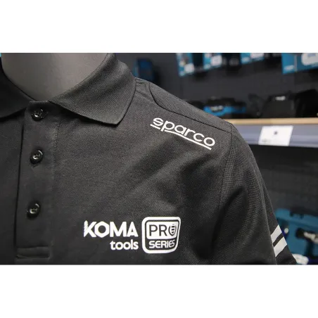 Polo marškinėliai su trumpomis rankovėmis Sparco Koma Tools 02415nrgs