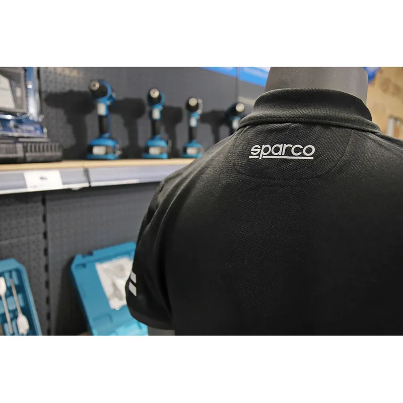 Polo lühikeste varrukatega Sparco Koma Tools 02415nrgs