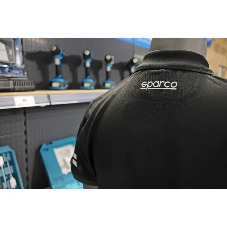 Polo marškinėliai su trumpomis rankovėmis Sparco Koma Tools 02415nrgs