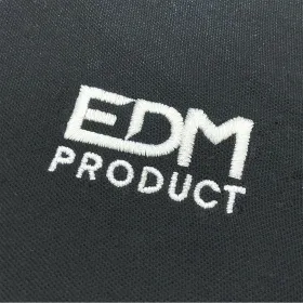 Miesten lyhythihainen poolopaita EDM Musta
