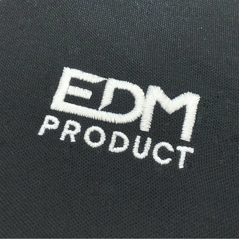 Miesten lyhythihainen poolopaita EDM Musta